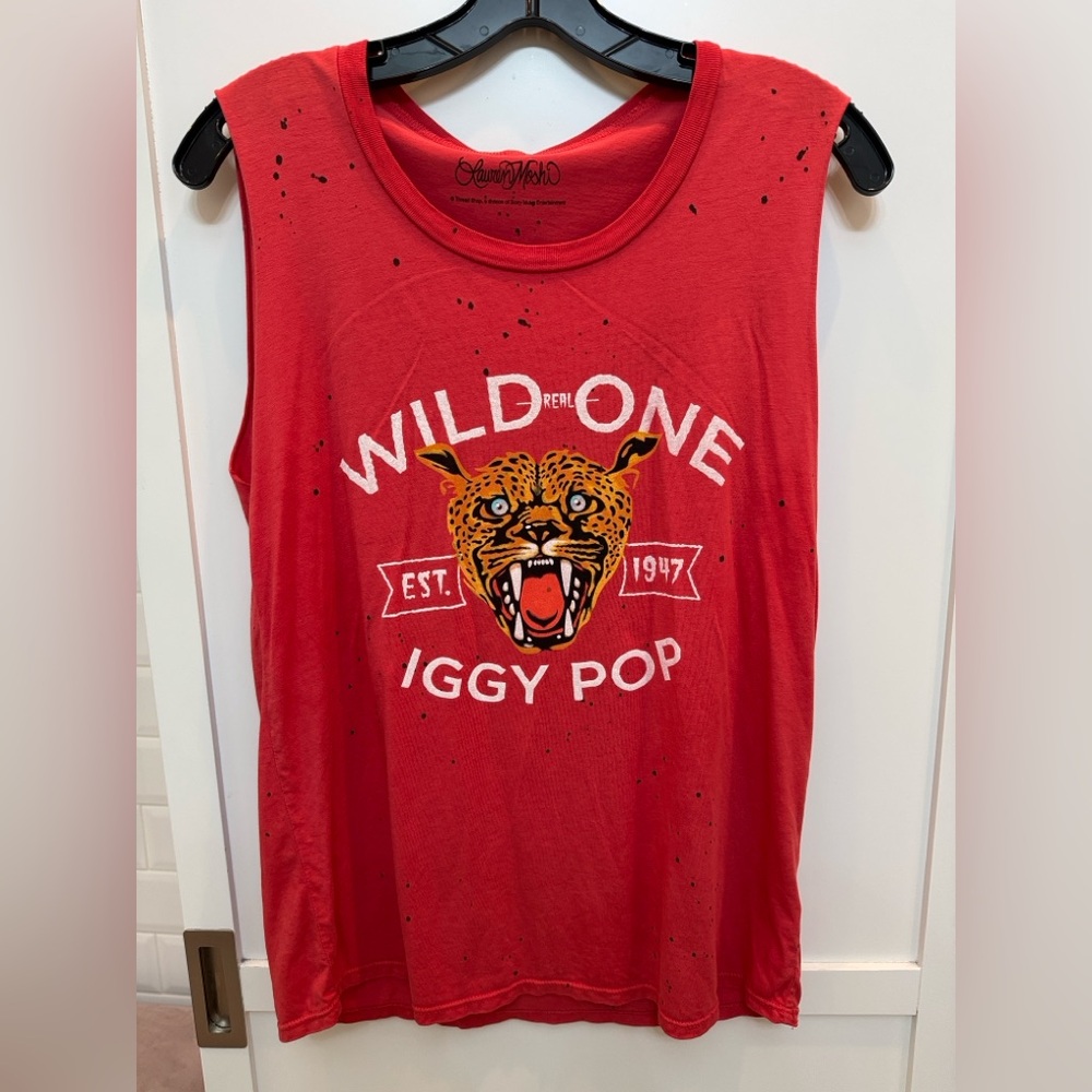 Lauren Moshi tank top - red